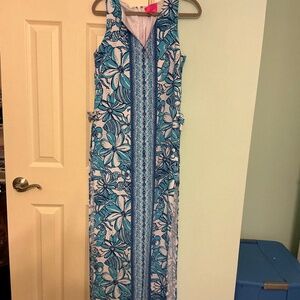 Lilly Pulitzer DONNA MAXI ROMPER    NWT.  Size 6  runs a bit generous